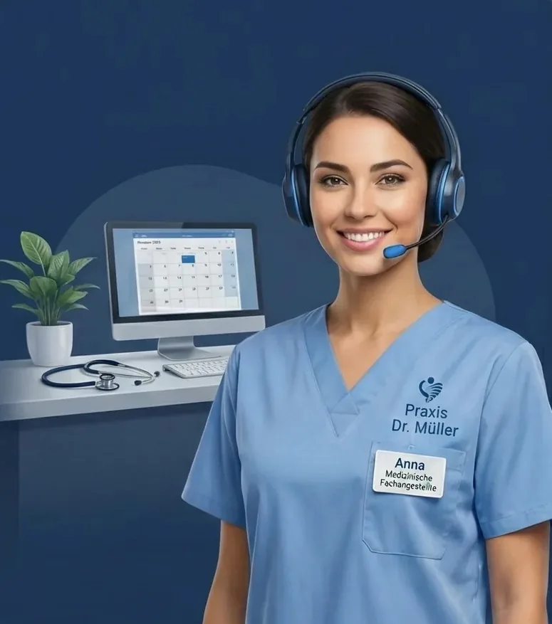 KI-Telefonassistentin für Arztpraxen übernimmt Terminvergabe und Patientenanrufe